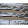 DECALS KIT KAWASAKI ZX-12R  YEAR 2005 SILVER