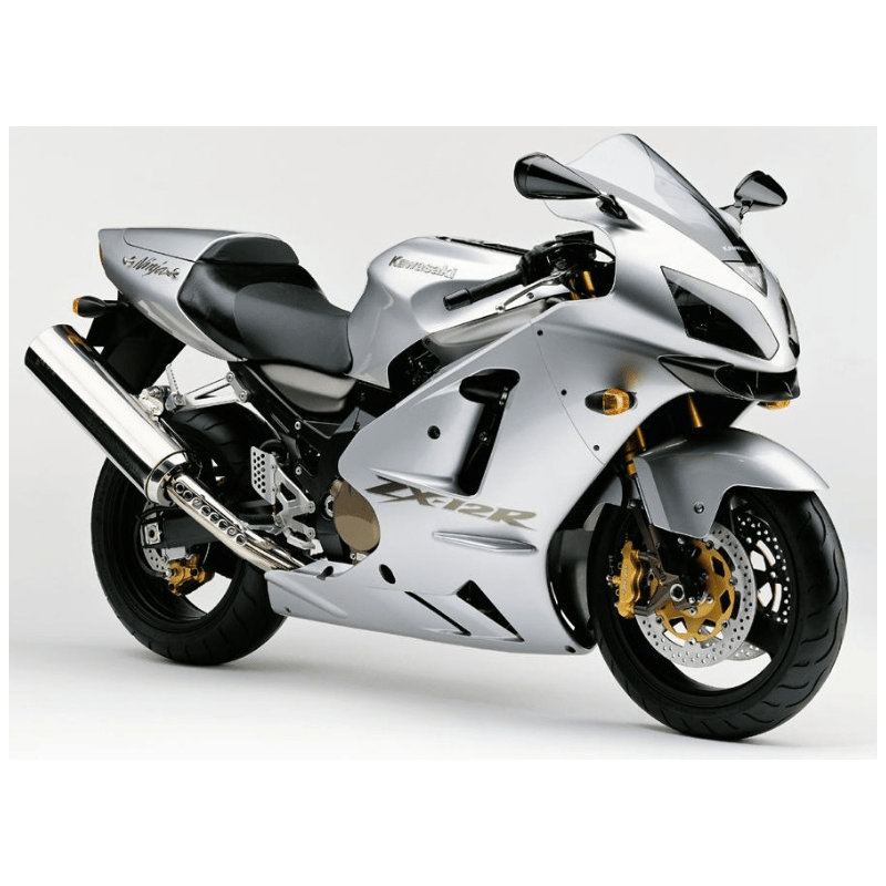 DECALS KIT KAWASAKI ZX-12R  YEAR 2005 SILVER