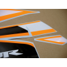 Stickers Honda CBR 125R 2011 SILVER-ORANGE
