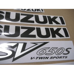 AUFKLEBER SUZUKI SV650S 2002 YELLOW