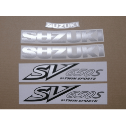 AUFKLEBER SUZUKI SV650S 2002 BLUE