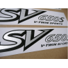 Sticker Suzuki SV 650S 2002 BLUE