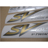 AUFKLEBER SUZUKI SV650S 2002 BLACK