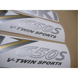 DECALS Suzuki SV 650S 2002 BLACK