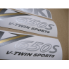 Sticker Suzuki SV 650S 2002 BLACK