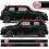 STICKER DECALS SIDE STRIPES MINI COOPER S (Compatible Product)