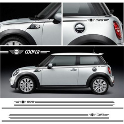 DECALS SIDE STRIPES MINI COOPER