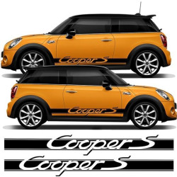 AUFKLEBER SEITENSTREIFEN FLAG Cooper S MK3