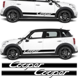 ADESIVOS FAIXAS LATERAIS FLAG Cooper S
