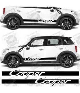 SIDE STRIPES STICKER DECALS Cooper S (Compatible Product)