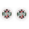 AUFKLEBER STICKER Cooper MINI S CLASSIC X2