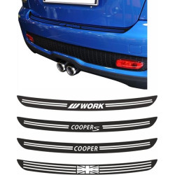 ADESIVOS rear Bumper MINI Cooper S JCW R56 Cabri R57