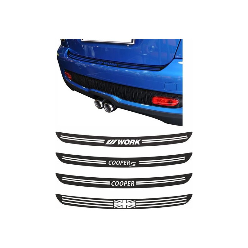ADESIVOS rear Bumper MINI Cooper S JCW R56 Cabri R57