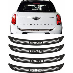 ADHESIVOS REAR BUMPER MINI countryman R60 2010-2016
