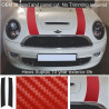 ADHESIVOS MINI S RED CARBON TIRAS CAPO