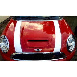 ADHESIVOS MINI S Clubman Quality OEM two colour Bonnet stripes