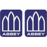 Stickers caravans ABBEY