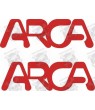 Stickers decals caravans ARCA x2