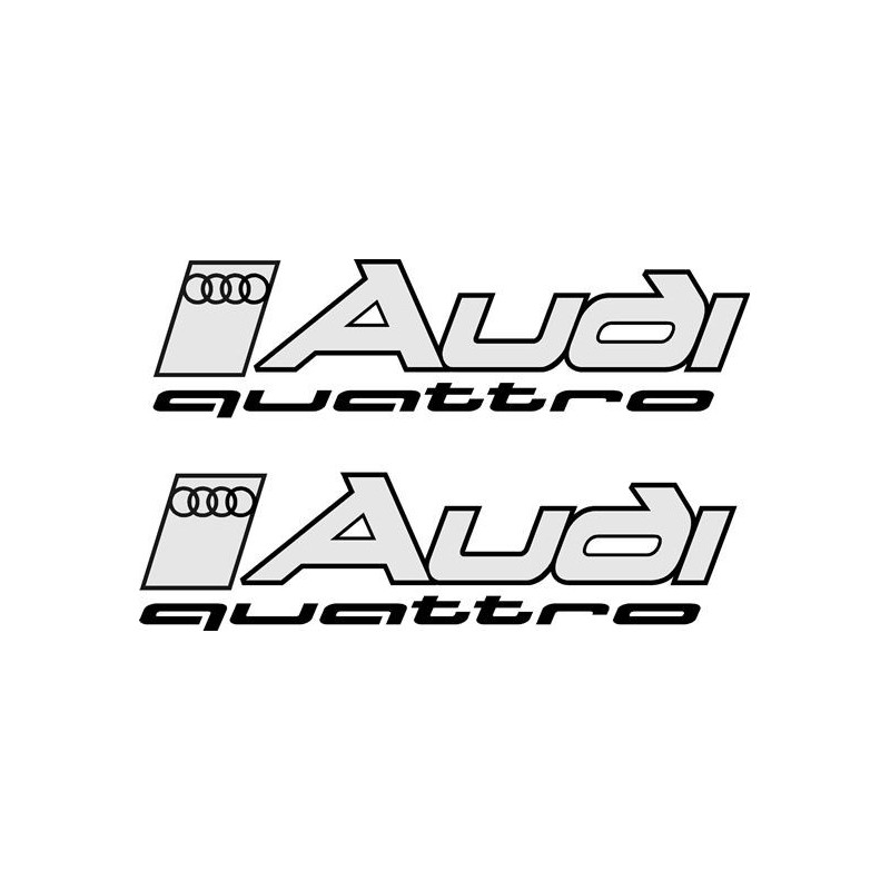 Adhesivo AUDI QUATTRO