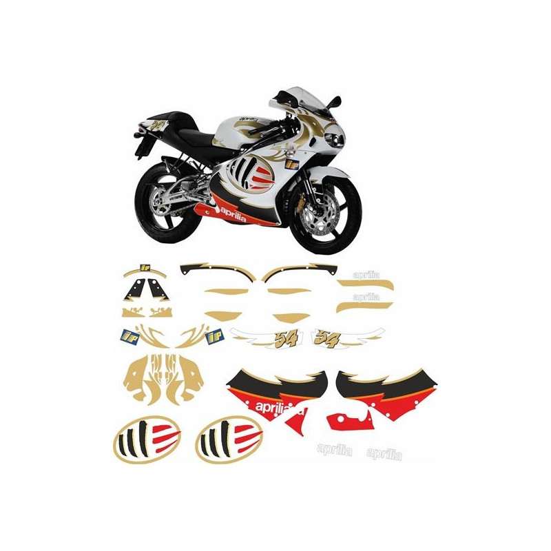 AUFKLEBER Aprilia RS50-125 YEAR 2005