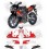 Stickers Aprilia RS-50R YEAR 2012 SPORT (Compatible Product)