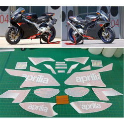 Stickers APRILIA RSV MILLE 1000R YEAR 2004
