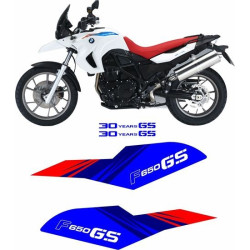 AUTOCOLLANT BMW F650GS SPECIAL 30 YEAR MODEL 2011
