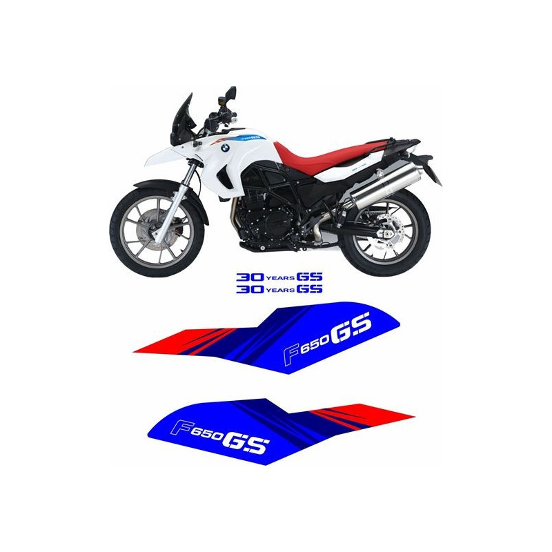 ADHESIVOS BMW F650GS SPECIAL 30 YEAR MODEL 2011