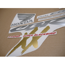 AUFKLEBER Honda CBR 1100XX YEAR 2002