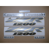 STICKERS KIT KAWASAKI ZZR1200 YEAR 2004