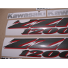 DECALS KIT KAWASAKI ZZR1200 YEAR 2003