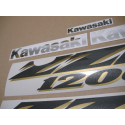 DECALS KIT KAWASAKI ZZR1200 YEAR 2003 BLUE