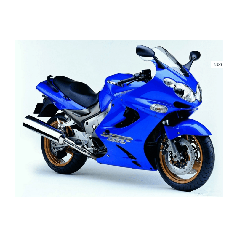 ADHESIVOS KIT KAWASAKI ZZR1200 YEAR 2003 BLUE
