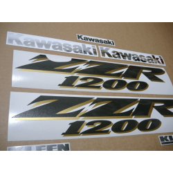 DECALS KIT KAWASAKI ZZR1200 YEAR 2005