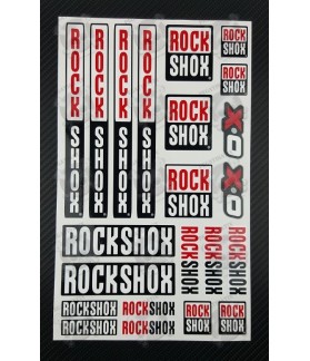 Stickers decals ROCK SHOX O.X. (Compatible Product)
