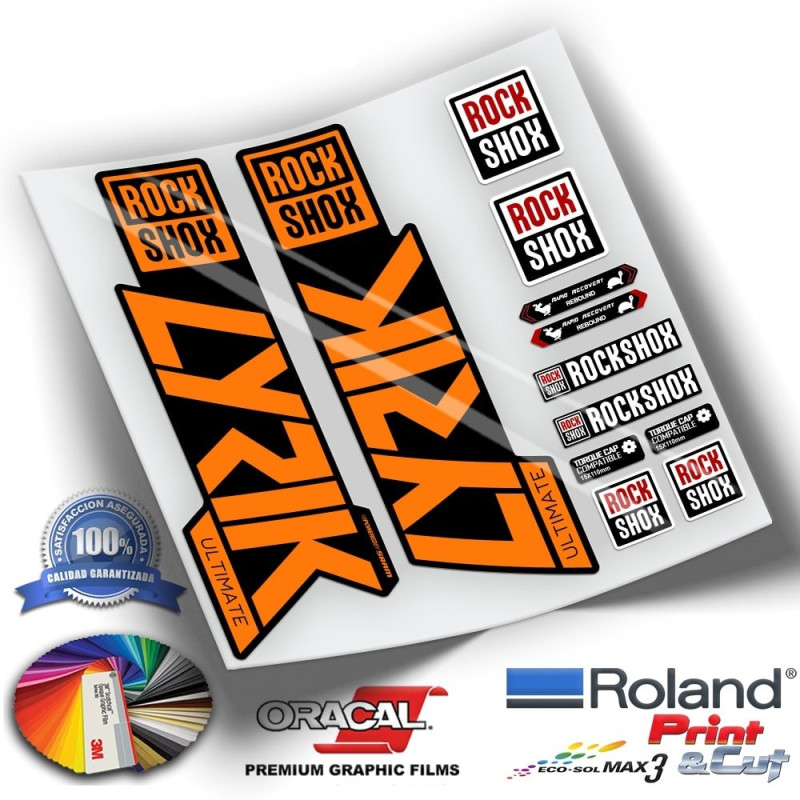 AUFKLEBER ROCKSHOX LYRIK 2020 WP285