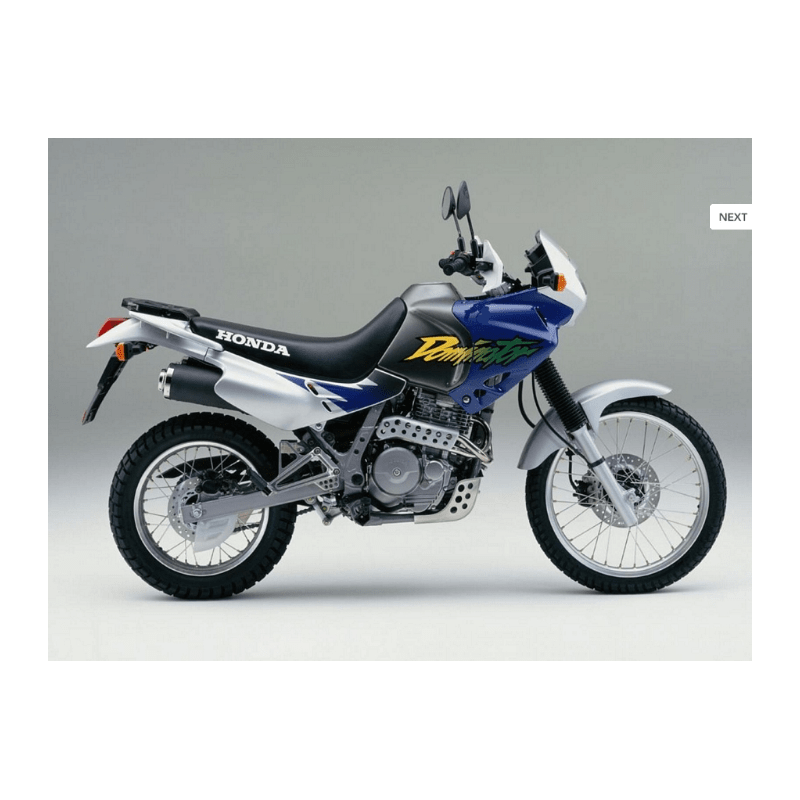 AUFKLEBER HONDA NX650 DOMINATOR YEAR 1997