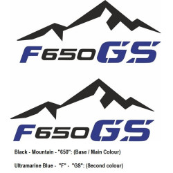 AUTOCOLLANT BMW F-650GS ADVENTURE GIVI Touratech Pannier