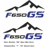 AUTOCOLLANT BMW F-650GS ADVENTURE GIVI Touratech Pannier