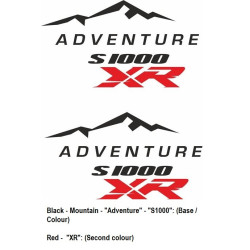 AUTOCOLLANT BMW S-1000RR ADVENTURE GIVI Touratech Pannier