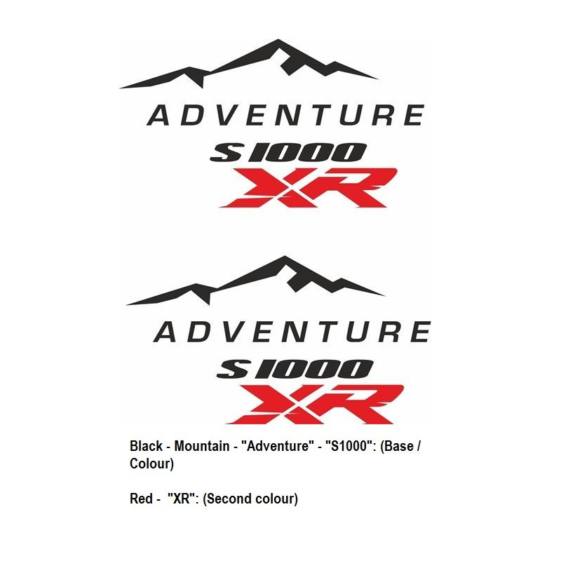 Stickers BMW S-1000RR ADVENTURE GIVI Touratech Pannier