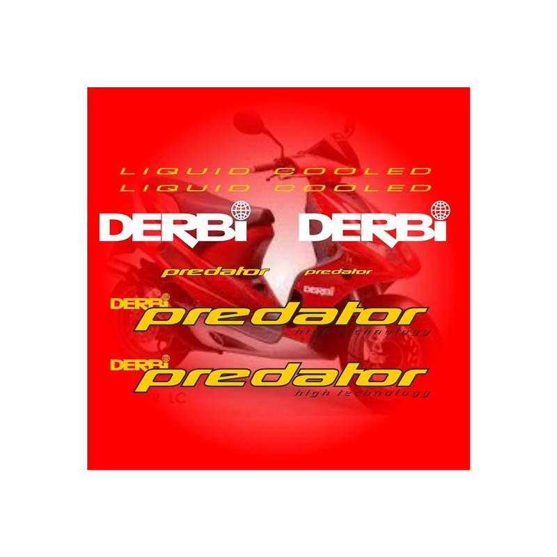 DECALS DERBI PREDATOR LC50 YEAR 1999-2002