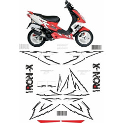 ADESIVI Peugeot Speed Fight 2 full Iron X