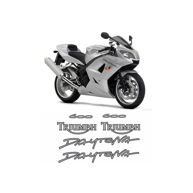 ADHESIVOS TRIUMPH DAYTONA 600 YEAR 2005