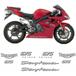 AUFKLEBER TRIUMPH DAYTONA 675 YEAR 2007-2009
