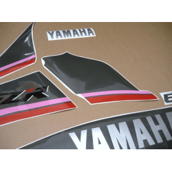 DECALS Yamaha FZR 1000 Year 1991 BLACK-GREY