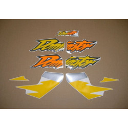 ADHESIVOS HONDA NX-650 DOMINATOR YEAR 1998 YELLOW/GREY/WHITE
