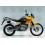 Stickers HONDA NX-650 DOMINATOR YEAR 1998 YELLOW/GREY/WHITE (Compatible Product)