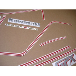 ADHESIVOS KIT KAWASAKI GPX-750R YEAR 1986 BLACK/GREY
