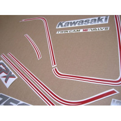 ASESIVI KIT KAWASAKI GPX-750R YEAR 1986 BLACK/GREY